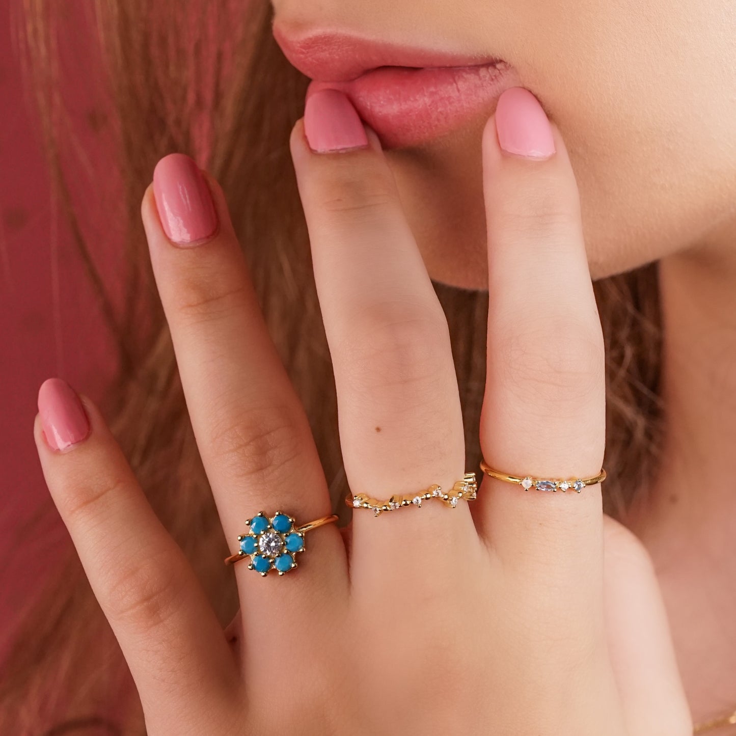 MargOH! flower ring