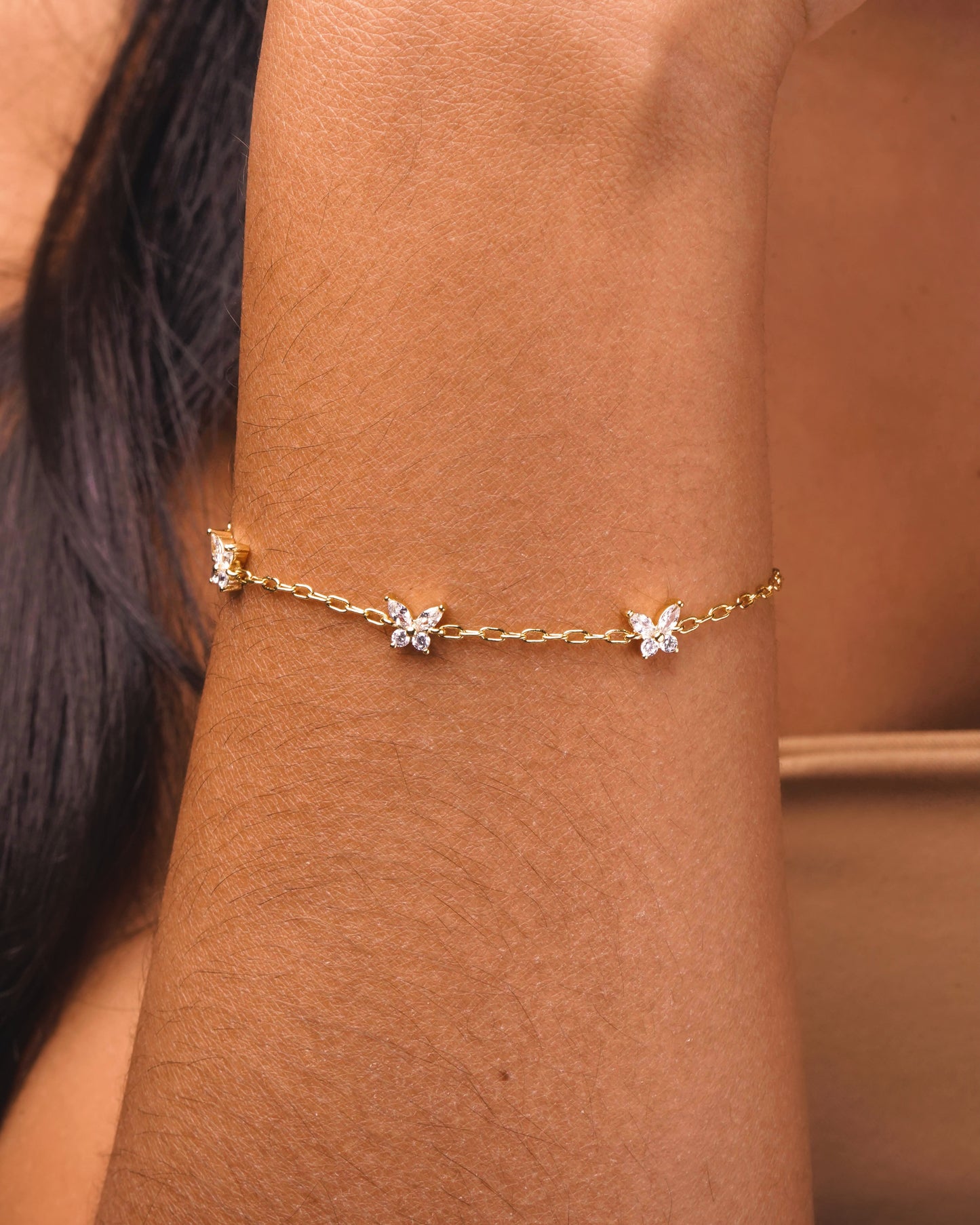 Ella Butterfly Anklet / bracelet