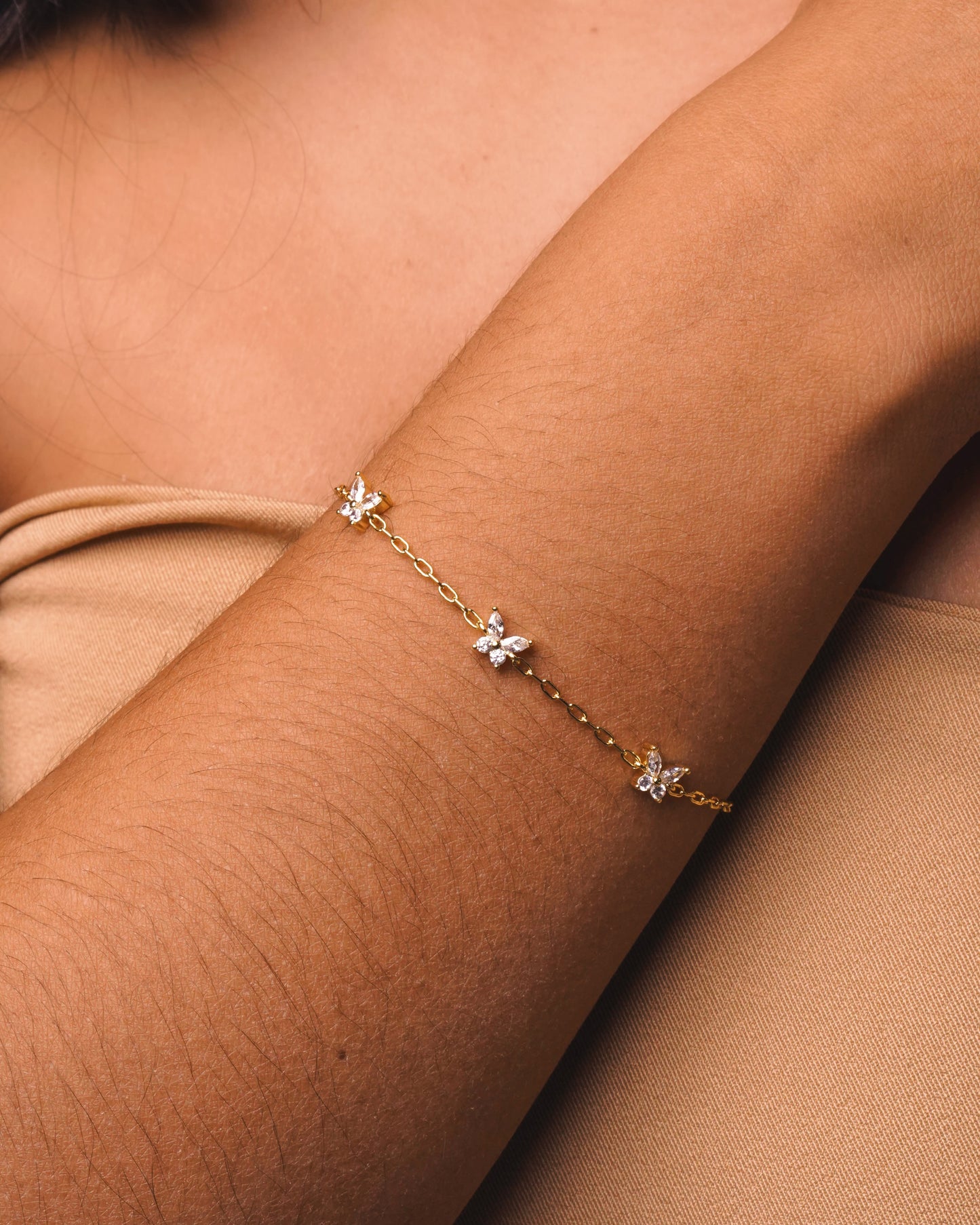 Ella Butterfly Anklet / bracelet