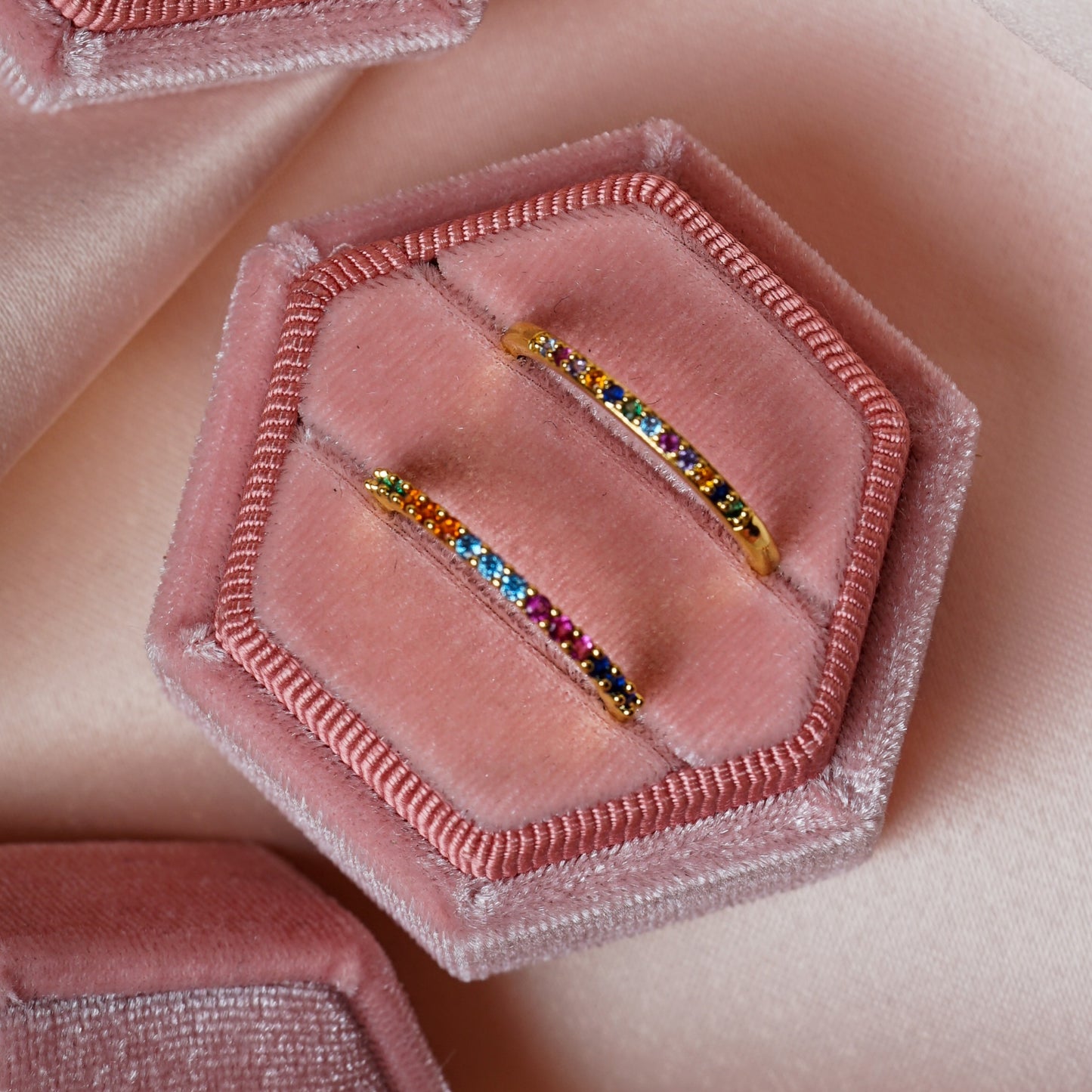 Briana rainbow ring