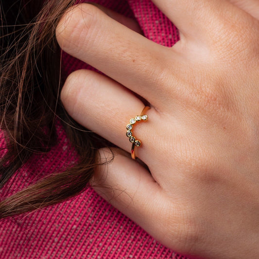 Harper SemiCircle Ring