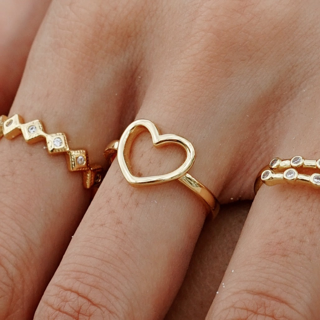 Chiara Heart Ring